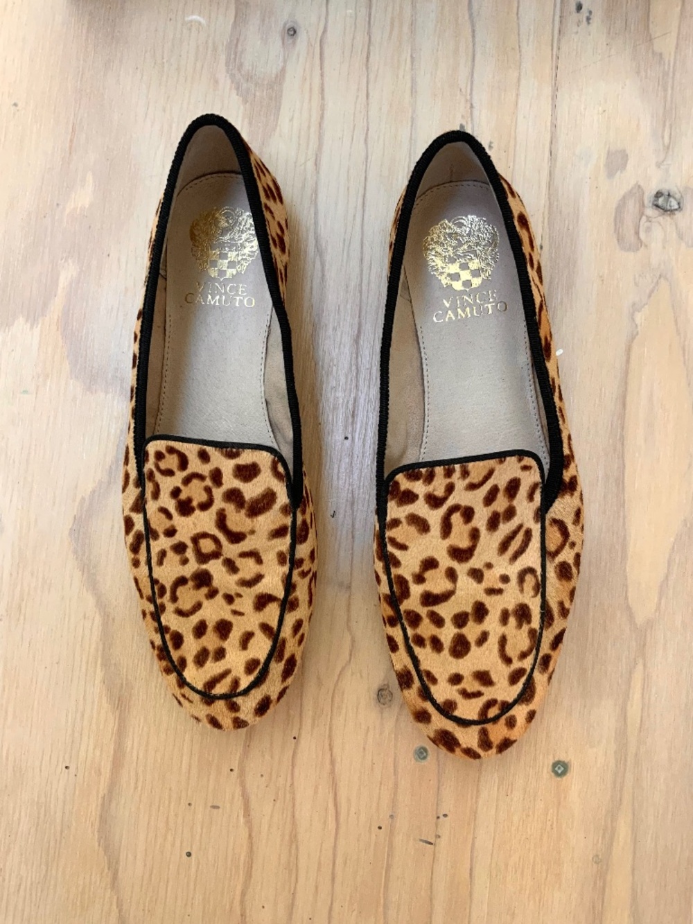 Vince Camuto Ellis genuine calf hair loafers 7.5